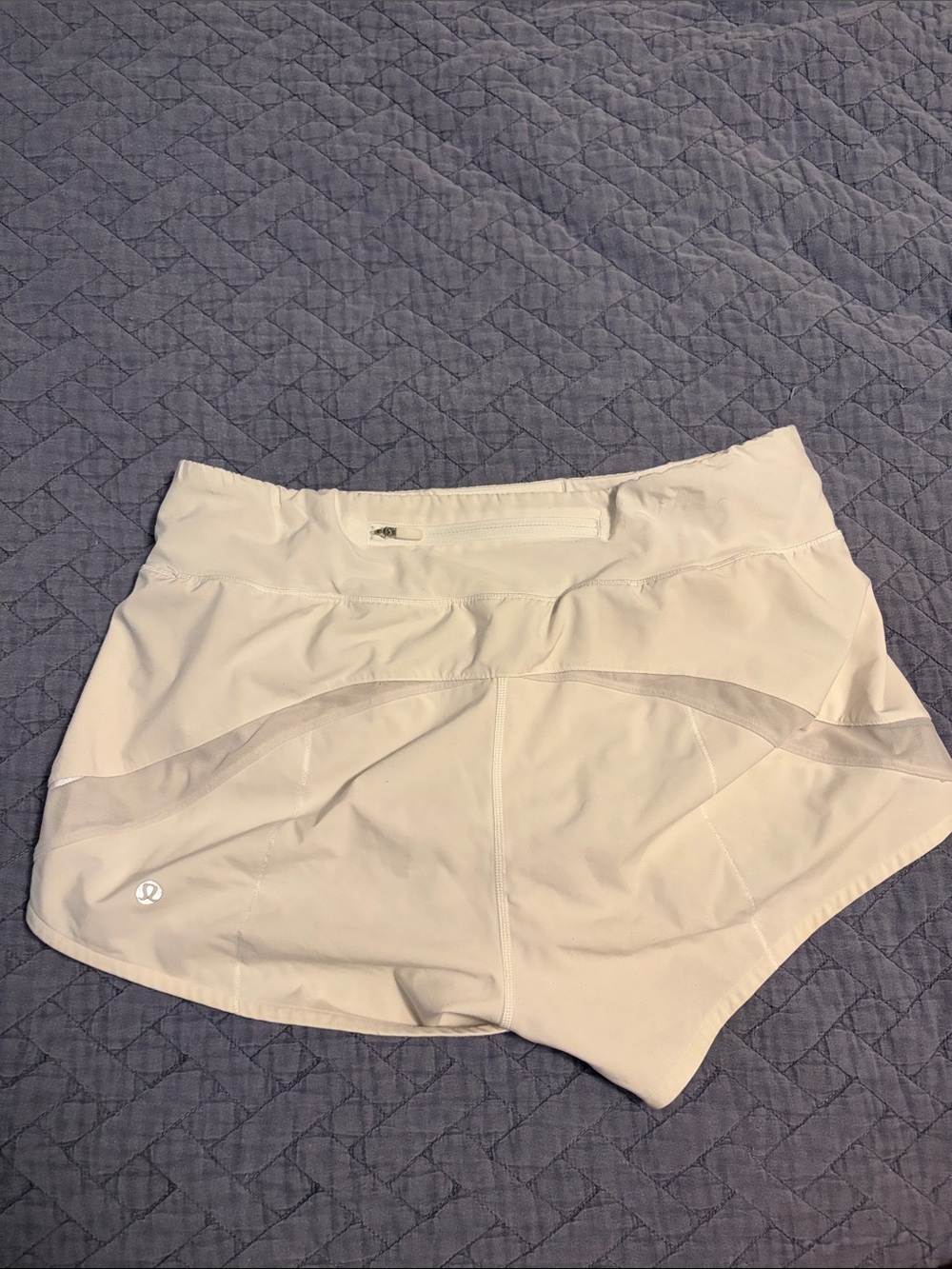 White Lululemon Shorts